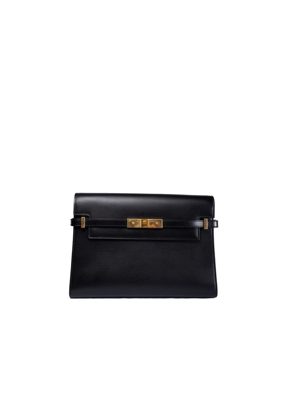 YSL Saint Laurent Manhattan Rectangular Clutch (Smooth Leather)